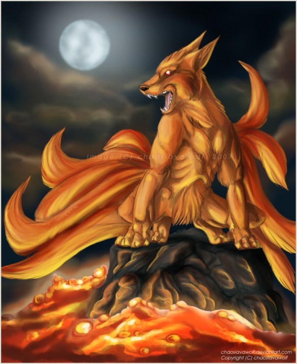 ____Nine_Tailed_Fox_____by_chaoslavawolf