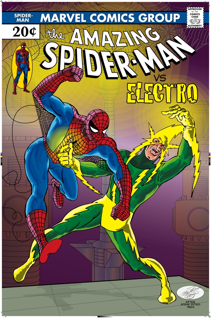 SPIDER_MAN_vs_ELECTRO_by_tbdeinc