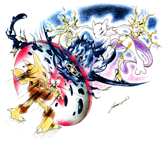 Alakazam_vs__Mewtwo_by_SilverDolphin324