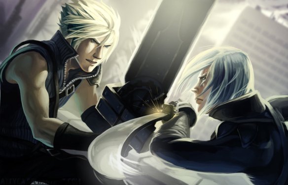 cloud_and_kadaj_by_attyca-d4zi8ec