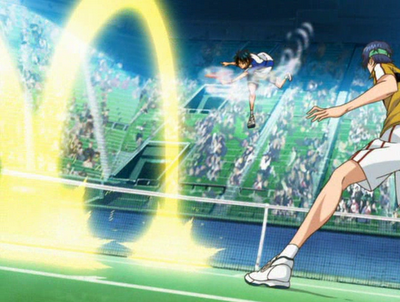 Echizen_Ryoma_uses_Drive_B_against_Yukimura_Seiichi