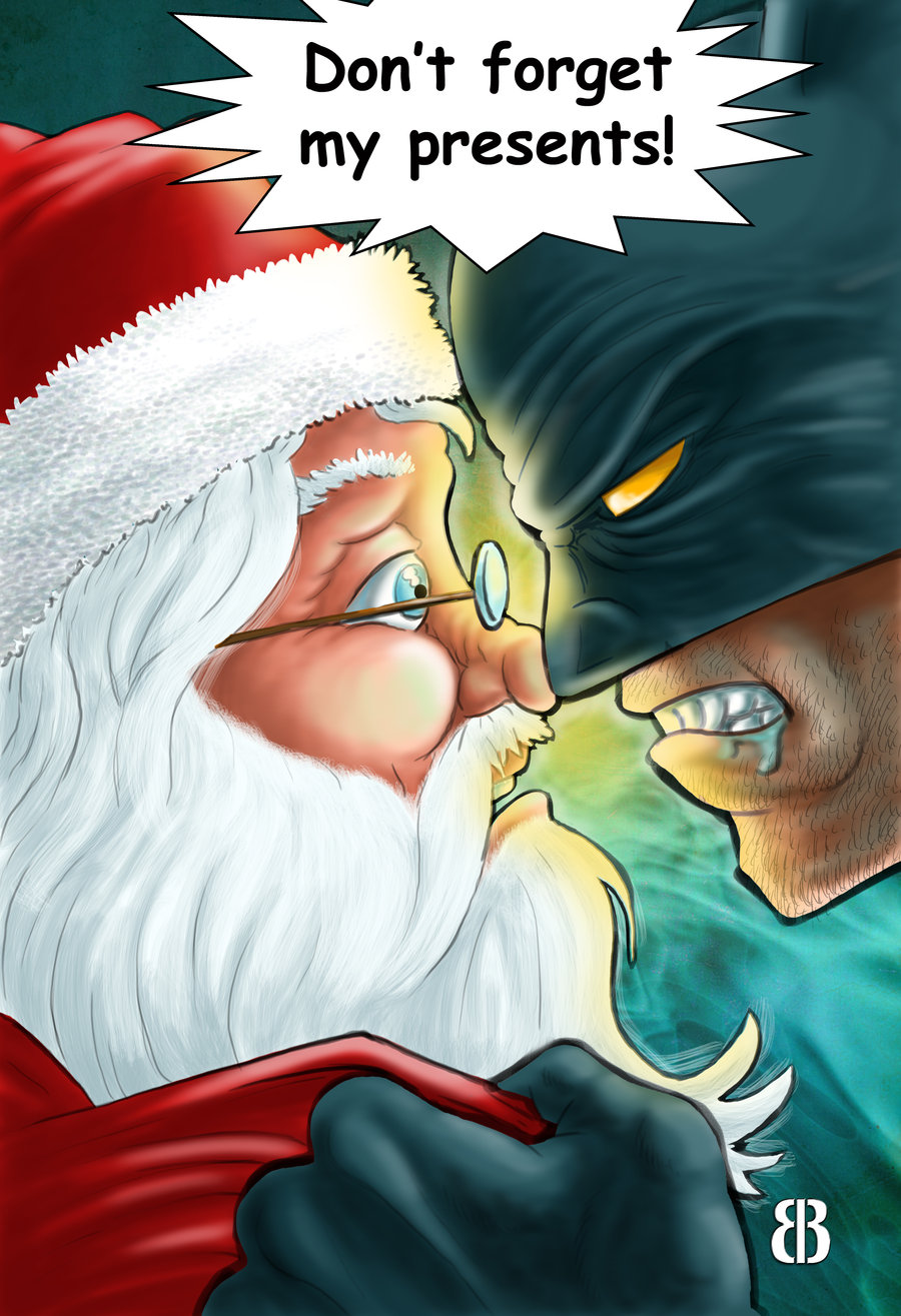 Santa Claus vs Batman
