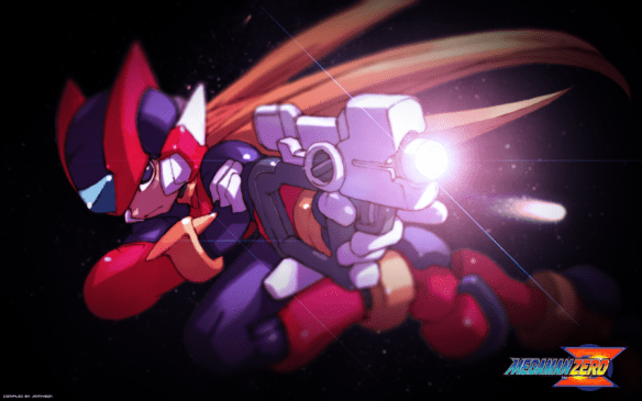 megaman_zero_wallpaper_revision_by_jimmyson07-d5if218