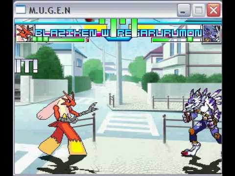 Blaziken vs Wolf-Man