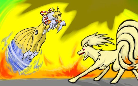 Renamon vs Ninetails