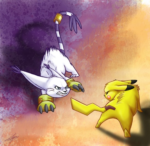 Pika Pika Gatomon
