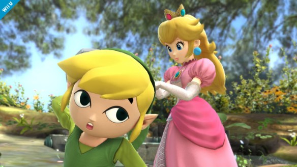 PEACH vs Toon Link