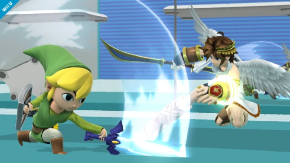 Toon Link vs Pit