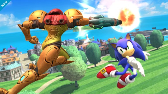 Samus wants to BLAST Sonic