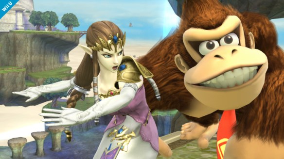 Zelda slaps DK (1)