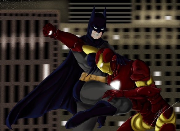 batman_vs_ironman_by_drachorn-d6ibecl