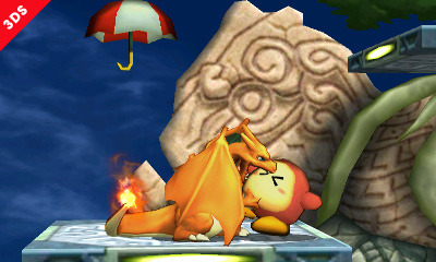 Charizard and Waddle Dee