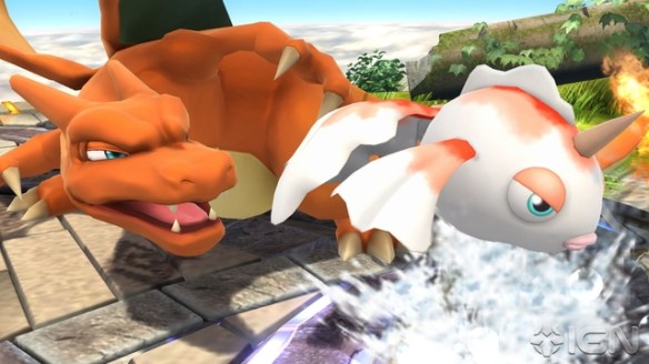 Charizard vs Goldeen