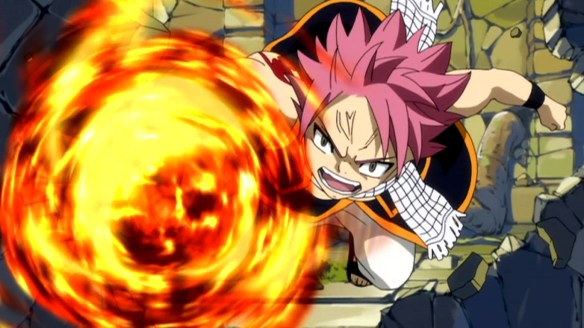 Natsu_destroying_Galuna_Temple